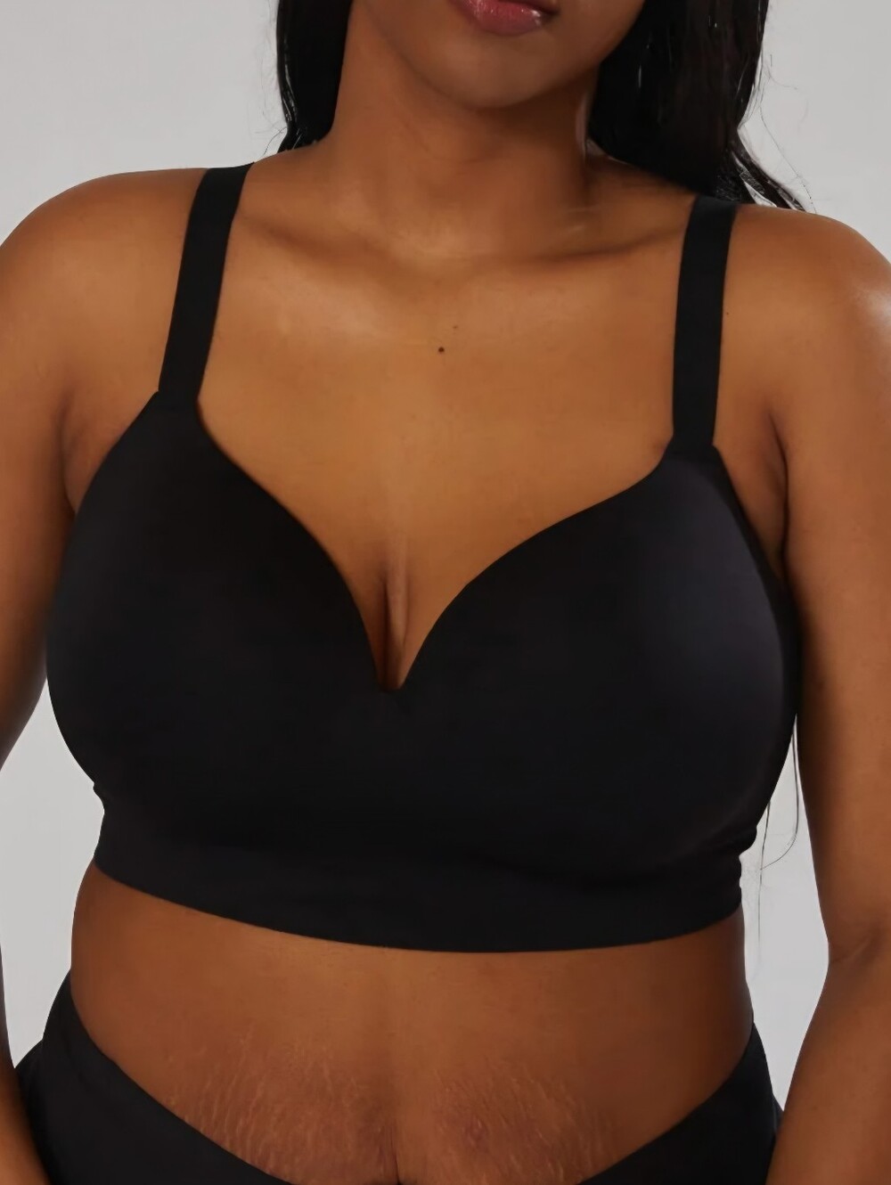 Body & Bra Black Supportive Comfort Bra Size Large NWT